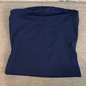 Navy Blue Tube Top